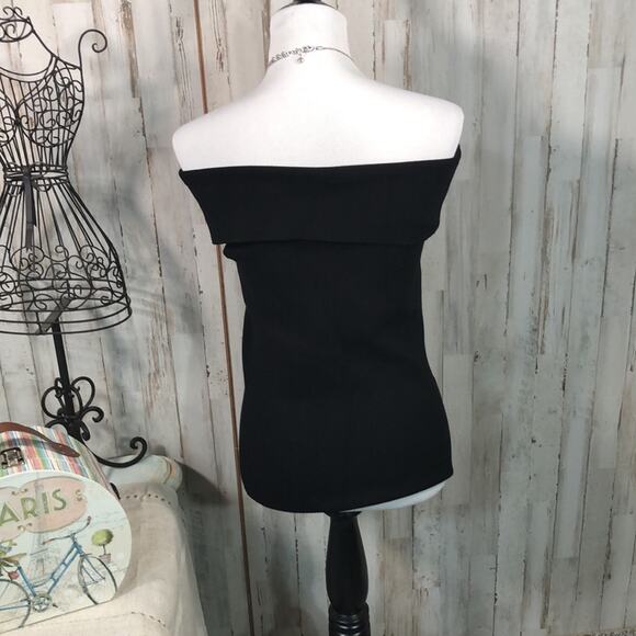 NWT Ann Taylor Off Shoulder Dress Sweater in Black XL - Picture 4 of 13